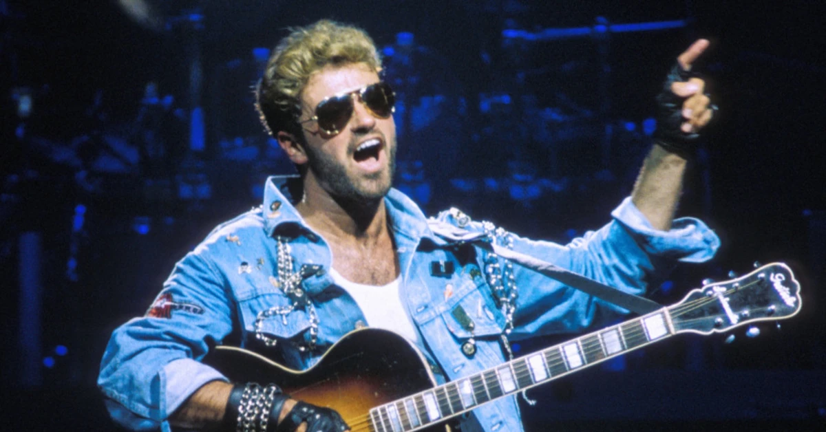 Chitara lui George Michael din „Faith”, adjudecată pentru 180.000 de lire